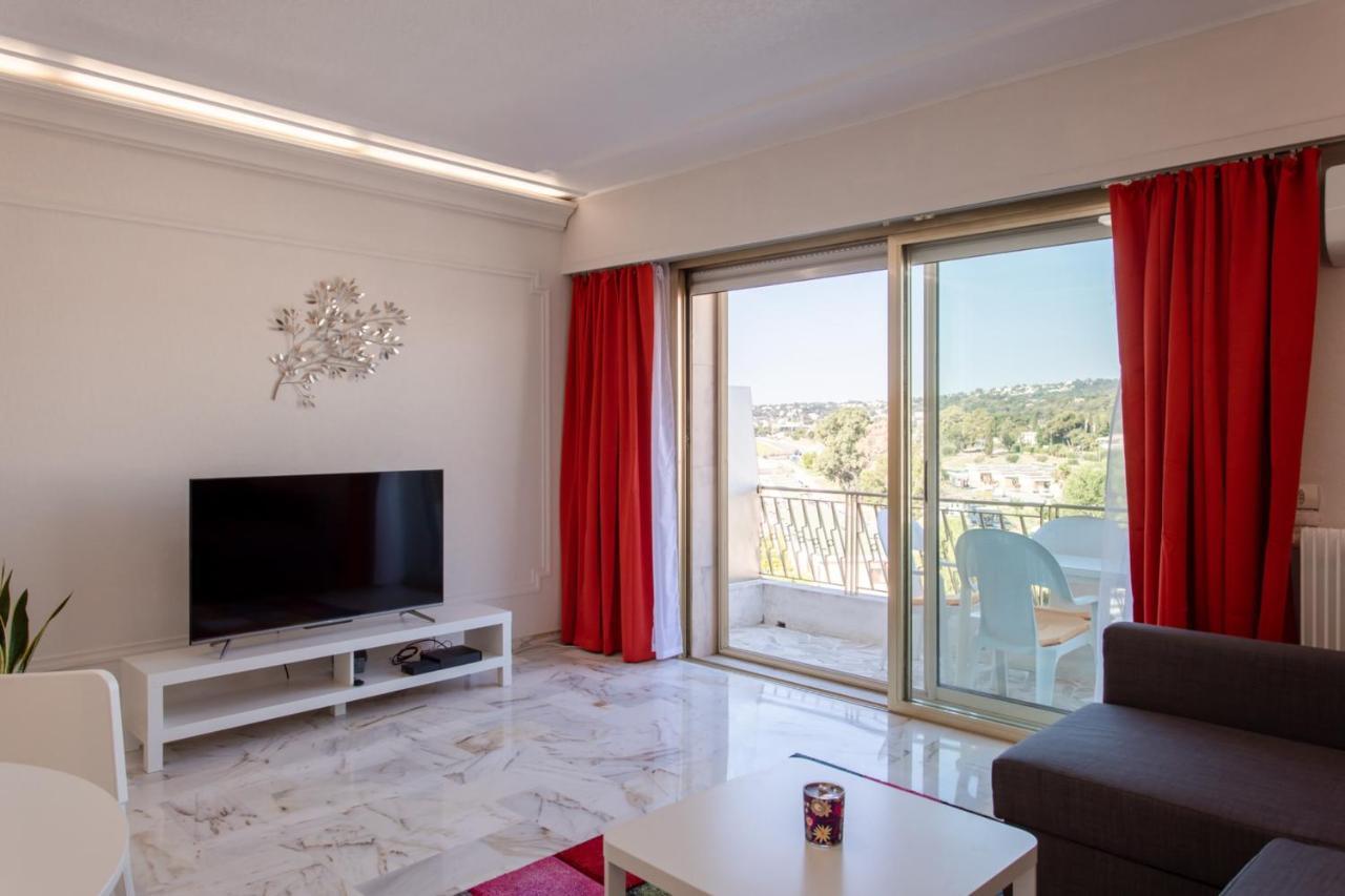 Superb Apartment With Terrace And Sea View Near Beaches And City Center Cagnes-sur-Mer Exterior foto